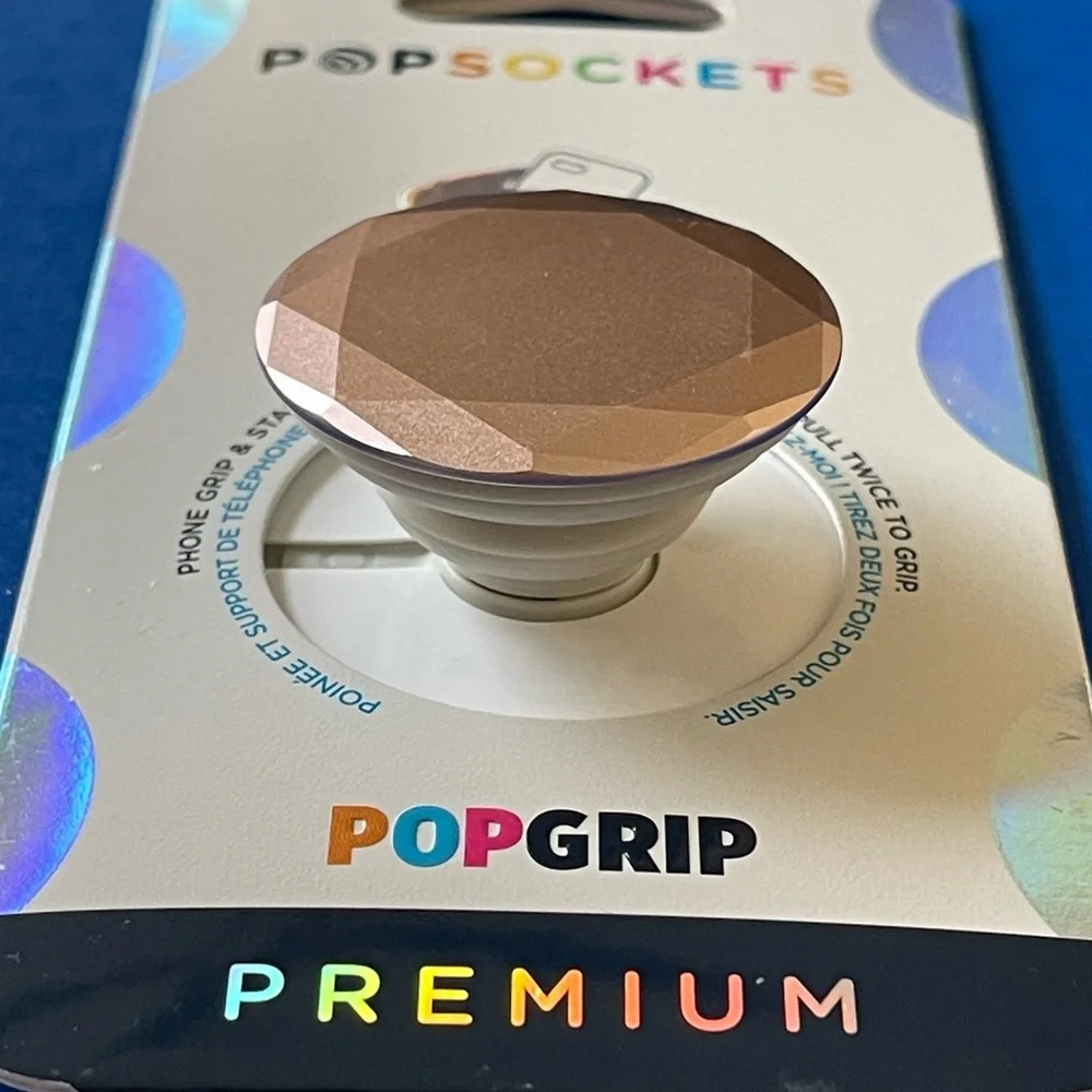 Popsocket - Metallic Diamond Rose Gold (PREMIUM)